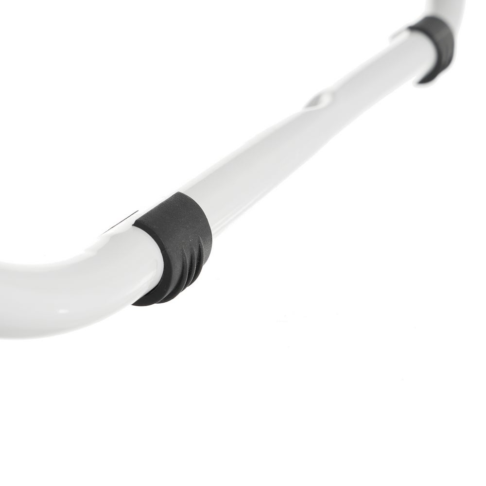 Tendedero plegable con alas blanco de metal de 182x95x47 cm