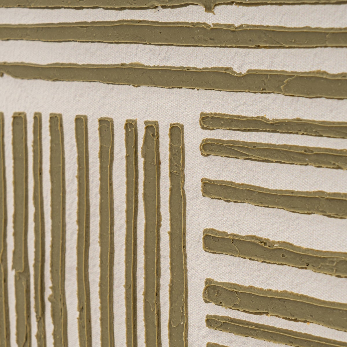 Set 2 cuadros abstractos decorativos beige con marco de 70x50 cm