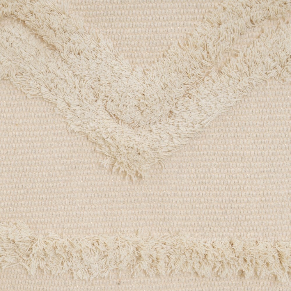 Alfombra de algodón natural beige