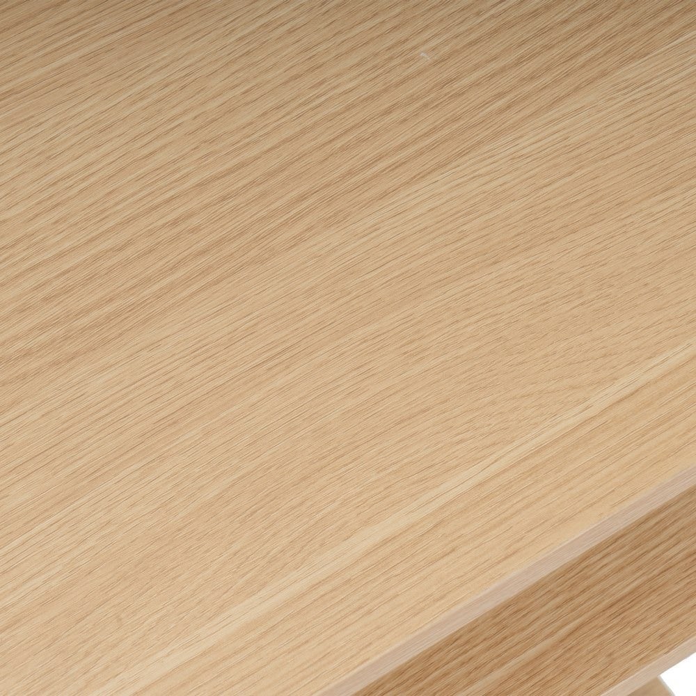 Mesa rincón de madera de 34x30x56 cm con baldas