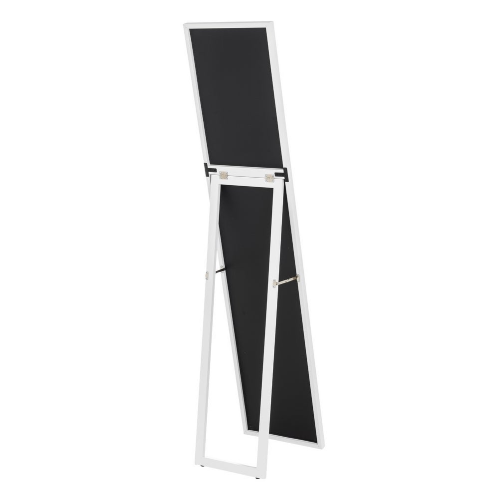 Espejo de pie blanco de 153x33 cm