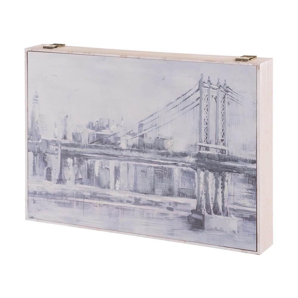 Tapa para contador Puente de Brooklyn gris