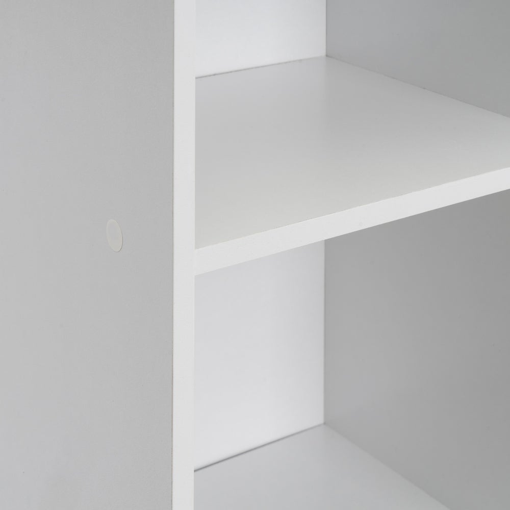 Estanteria Cube Blanca de 2 Baldas de 54x30x24 cm