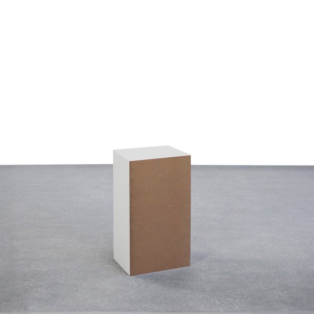 Estanteria Cube Blanca de 2 Baldas de 54x30x24 cm