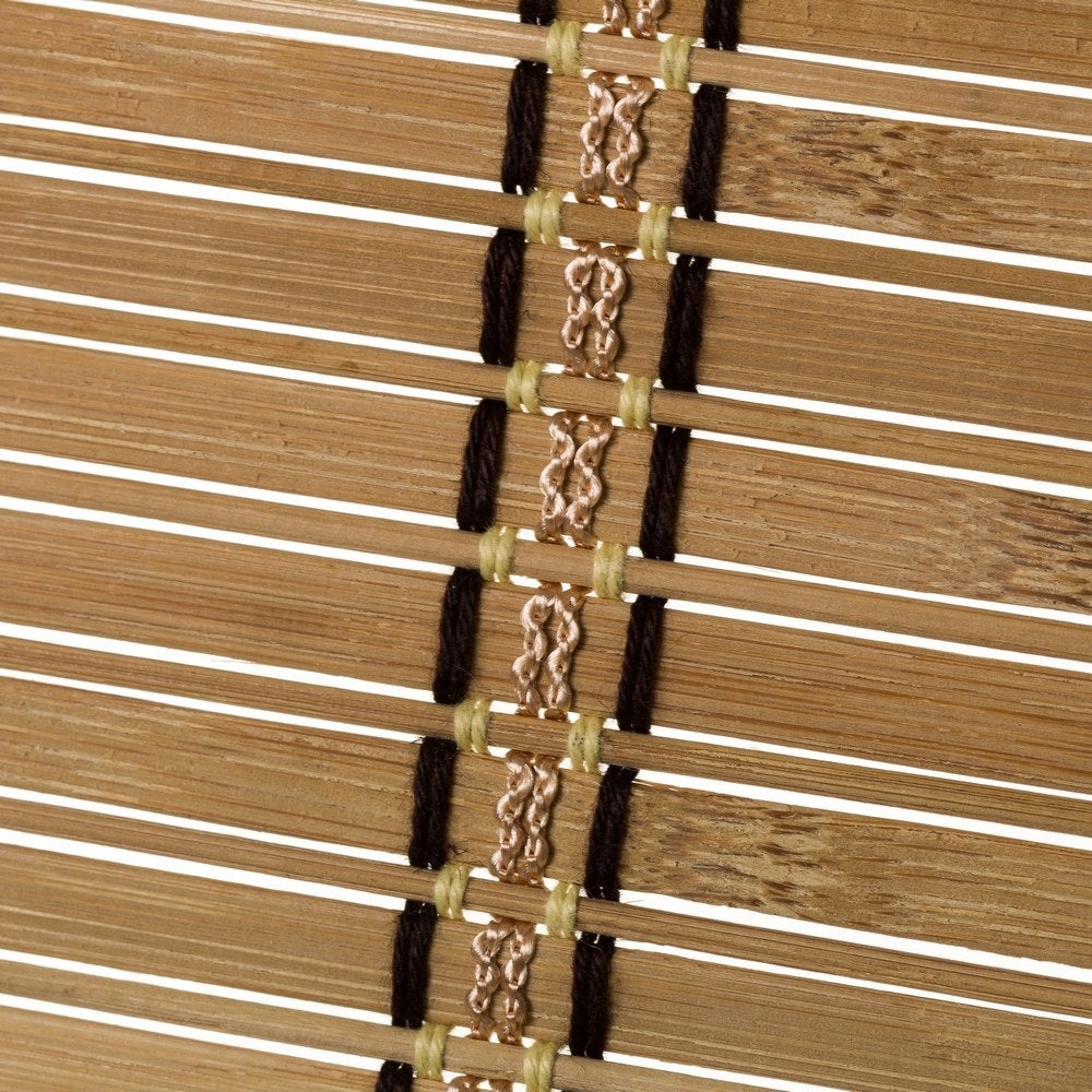Estor Enrollable de Laminas de Bambú Natural 140x250 cm
