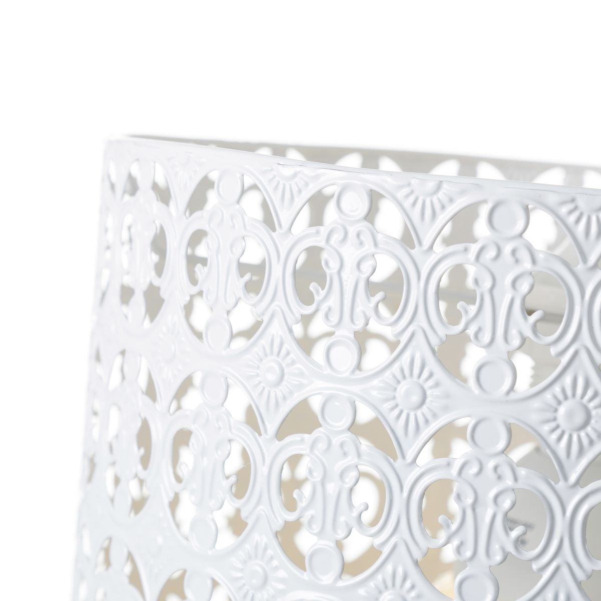 Lámpara de techo árabe blanca de metal para cocina Arabia -
