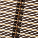 Estor enrollable marrón de varillas de bambú de 160x180 cm
