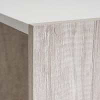 Estantería Cubo de 4 huecos color blanco y madera de 60x60 cm