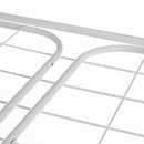 Tendedero plegable con alas blanco de metal de 182x95x47 cm