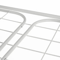 Tendedero plegable con alas blanco de metal de 182x95x47 cm