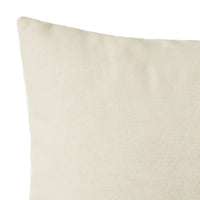 Set de 5 cojines de rayas beige de algodón natural de 45x45 cm