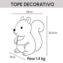 Set de 2 topes de puerta Ardillas 1,4 kg