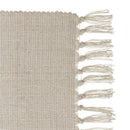 Set de 3 alfombras rectangulares beige gris y marrón de algodón de 50x80cm