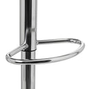 Set de 2 taburetes giratorios negros de 104 cm