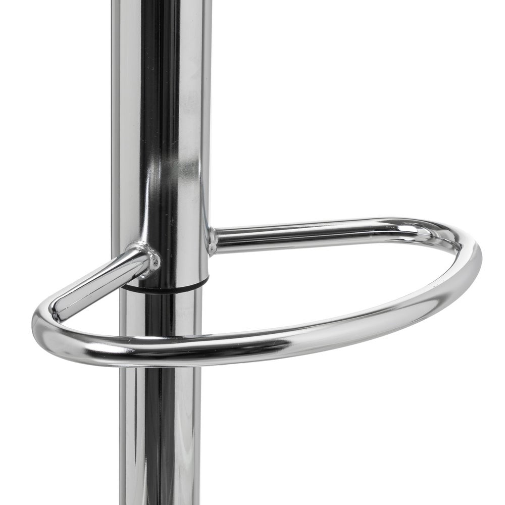 Set de 2 taburetes giratorios blancos de 104 cm