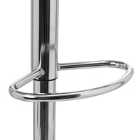 Set de 2 taburetes giratorios grises de 104 cm