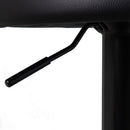 Set de 2 taburetes giratorios negros