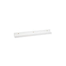 Set de 2 estantes repisa para cuadros de MDF blancos de 60 cm