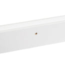 Set de 4 estantes repisa para cuadros de MDF blancos de 60 cm