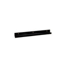 Set de 4 estantes repisa para cuadros de MDF negros de 60 cm