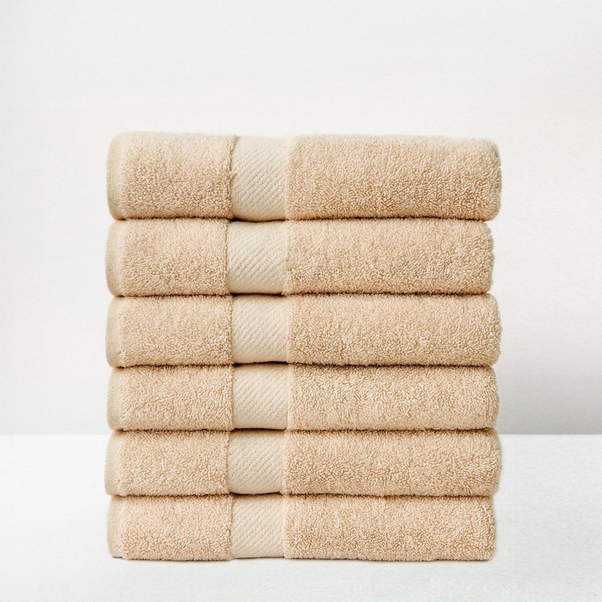 Toalla Beige 150x100 6Pz