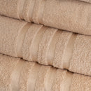 Set 12 Toallas Mano 100x50cm 100% Algodón 450g Beige
