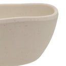 Juego de 6 boles pequeños de melamina beige de 11 cm
