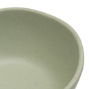 Juego de 6 boles pequeños de melamina verde de 11 cm