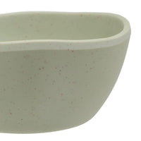 Juego de 6 boles pequeños de melamina verde de 11 cm
