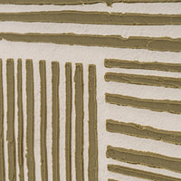 Set 2 cuadros abstractos decorativos beige con marco de 70x50 cm