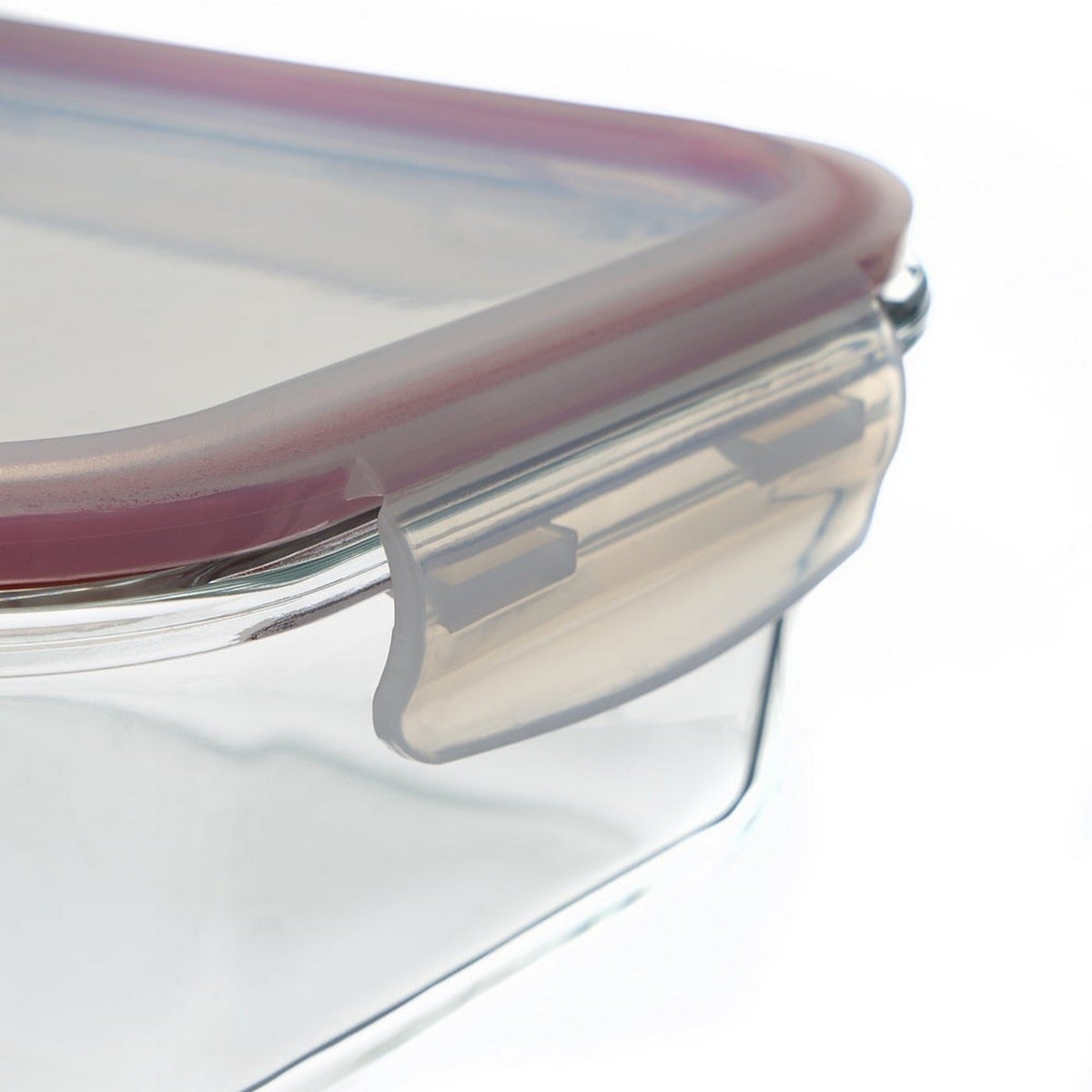 Set 12 tapers rectangulares de cristal borosilicato de 800 ml