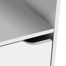Set de 2 mesa auxiliares blancas