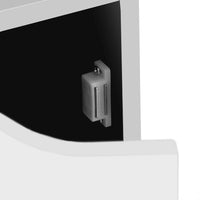 Set de 2 mesa auxiliares blancas