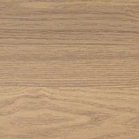 Set de 2 mesitas Elia de MDF color roble 2 puertas 40x40x53 cm
