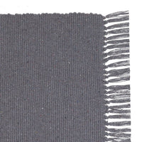 Set de 3 alfombras rectangulares verde azul y gris de algodón de 50x80cm