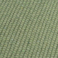 Set de 3 alfombras rectangulares verde azul y gris de algodón de 50x80cm