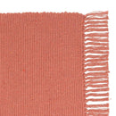 Set de 3 alfombras rectangulares marrón rosa y beige de algodón de 50x80cm
