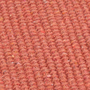 Set de 3 alfombras rectangulares marrón rosa y beige de algodón de 50x80cm