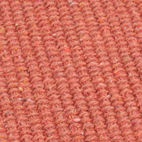 Set de 3 alfombras rectangulares marrón rosa y beige de algodón de 50x80cm