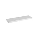 Set de 2 estantes de pared flotantes blancos de 80x24 cm