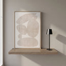 Set de 2 estantes de pared flotantes en tono natural de 60x24 cm