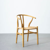 Silla natural de madera de olmo
