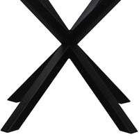 Mesa de comedor Xenia negra de 120cm