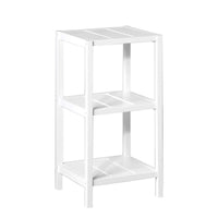 Estantería con 3 baldas de madera blanca de 37x33x76 cm