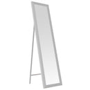 Espejo de pie 4 posiciones blanco con rombos de 37x157 cm