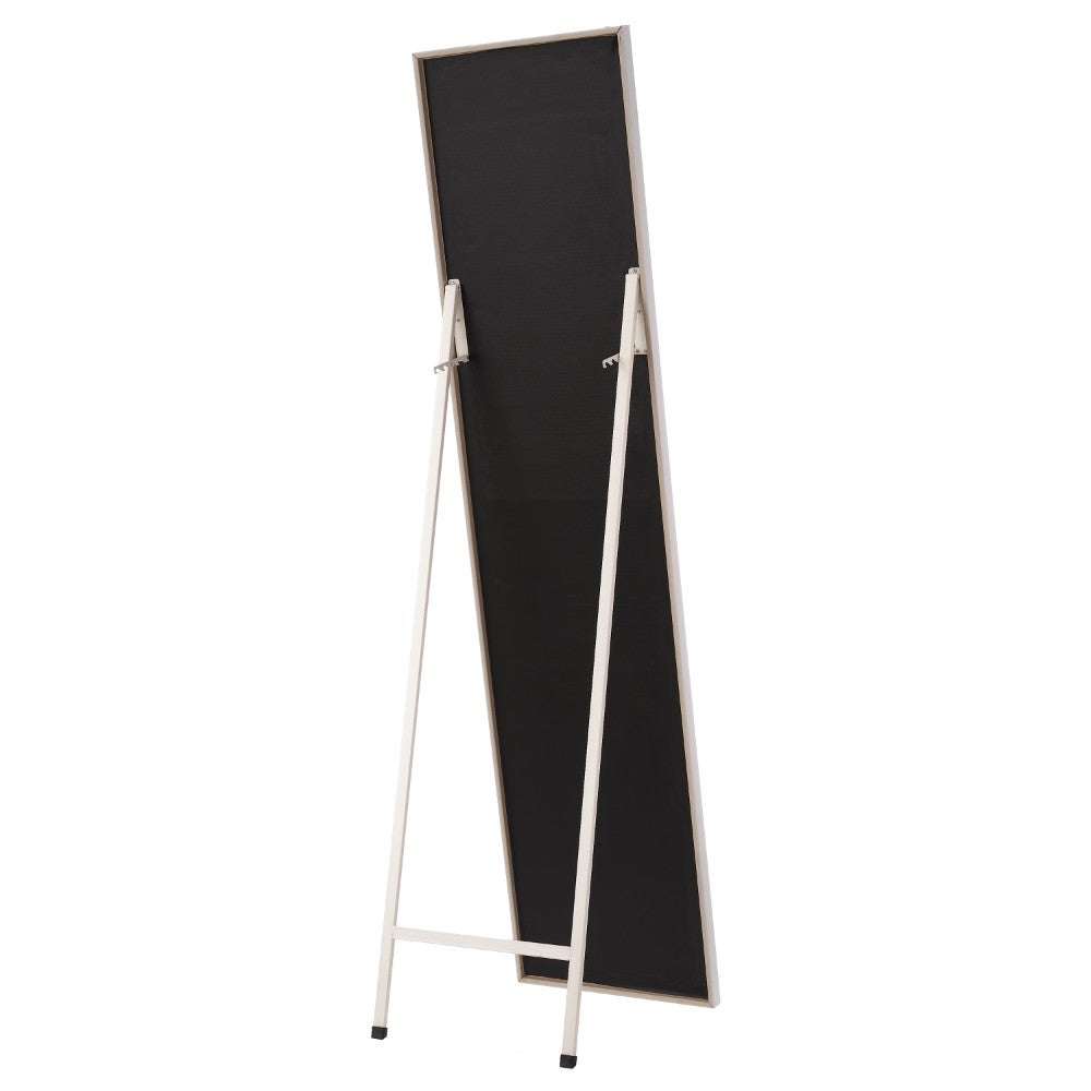 Espejo de pie 4 posiciones blanco con rombos de 37x157 cm