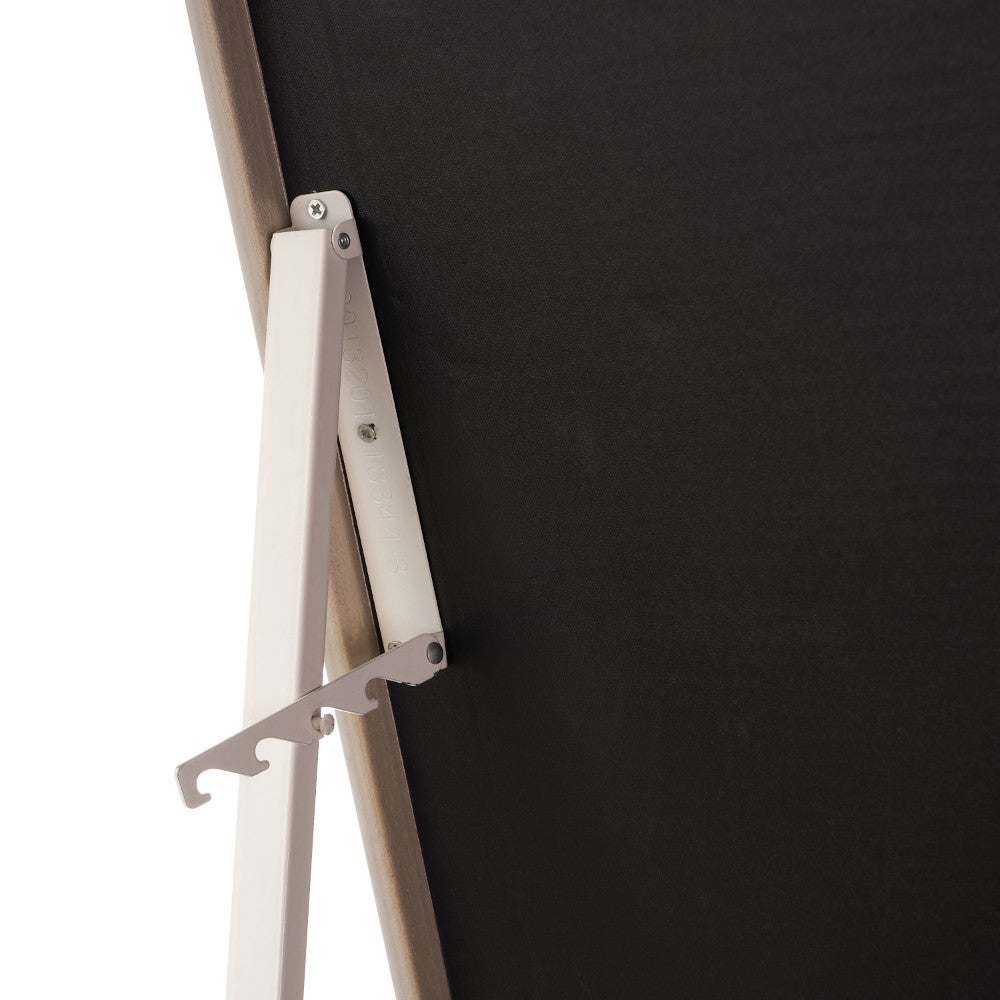 Espejo de pie 4 posiciones blanco con rombos de 37x157 cm