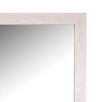 Espejo de pie blanco decapí© de madera MDF de 37x157cm