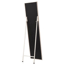Espejo de pie blanco decapí© de madera MDF de 37x157cm