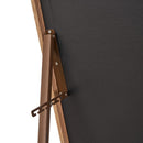 Espejo de pie natural de madera MDF de 37x157 cm